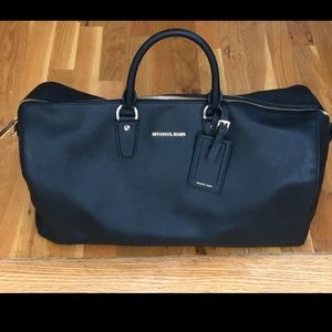 Michael Kors Black Weekender Bag w/ Shoulder Strap